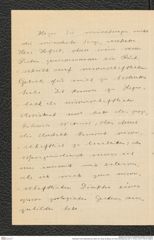 Nachlass Franz Steindachner, Brief von Oscar de Beaux an Franz Steindachner (25.11.1910), Inv.Nr. 100.03, Seite 2